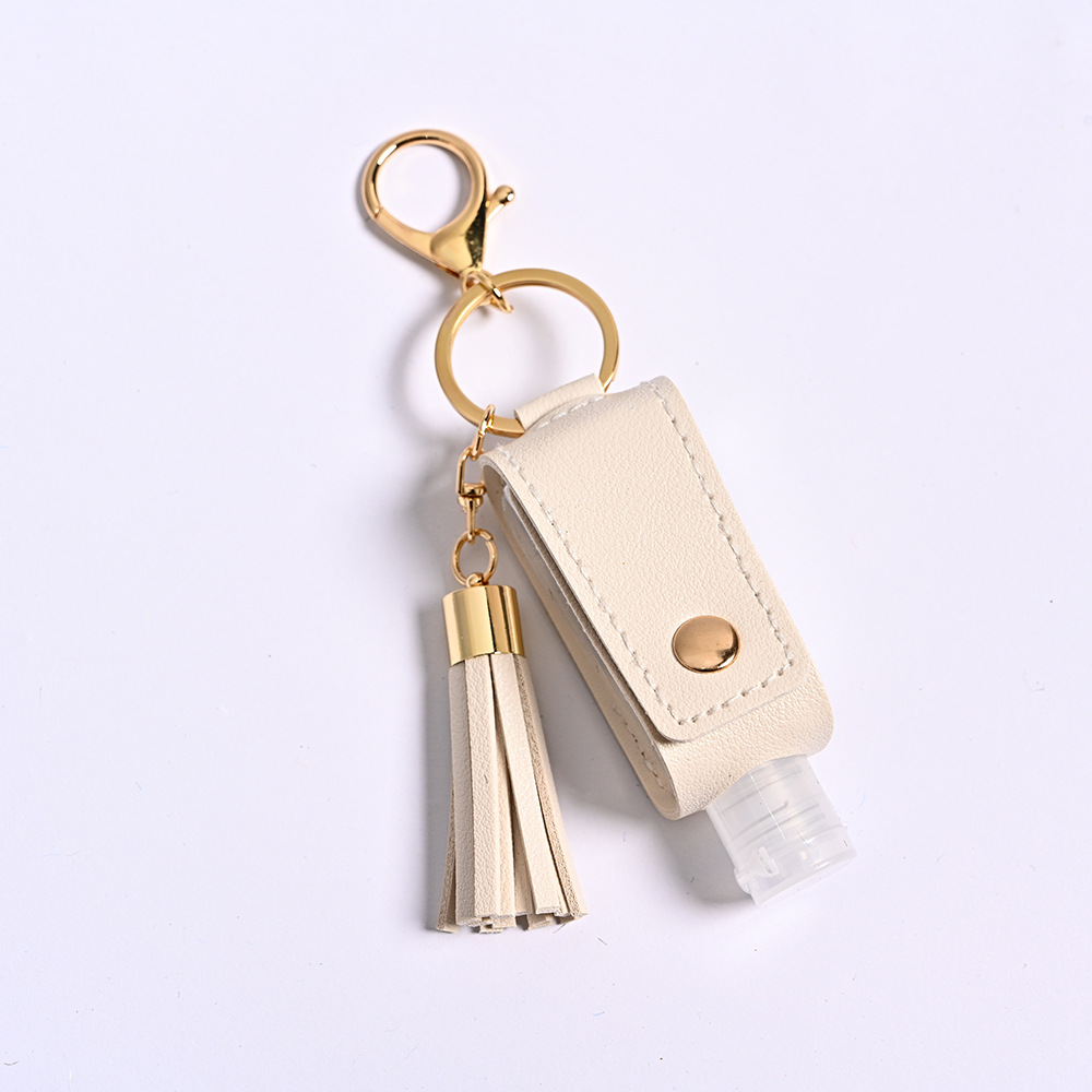 Keychain Hand Sanitizer Holder with Tassel for Easy Access