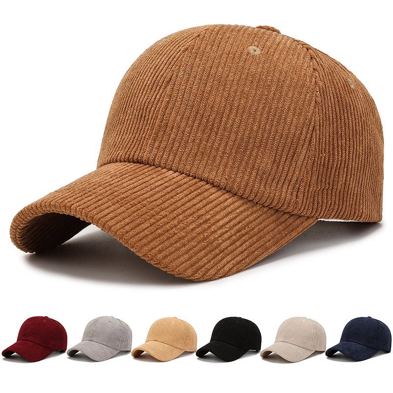 Casual Corduroy Baseball Hat