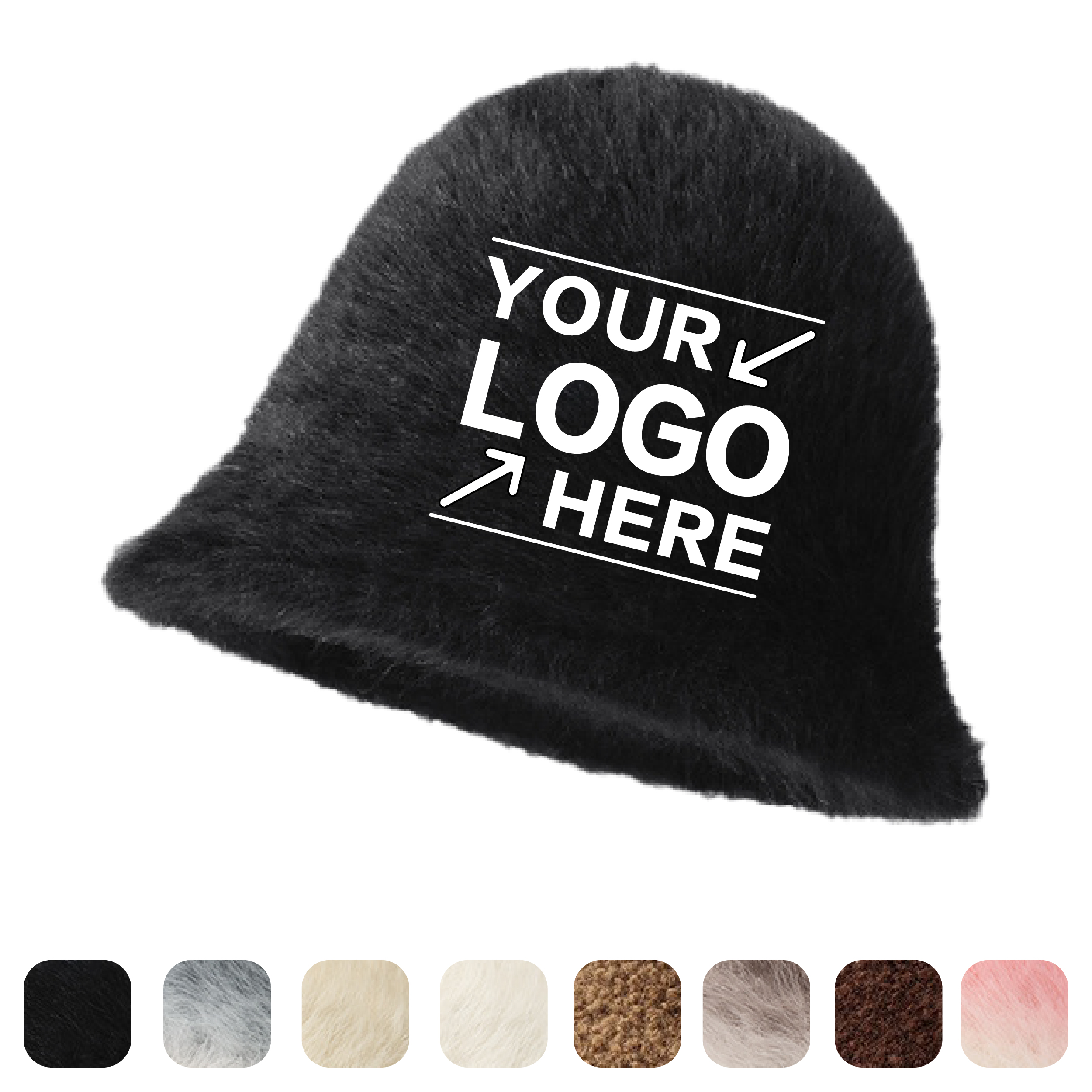 Winter Warm Faux Fur Bucket Hat