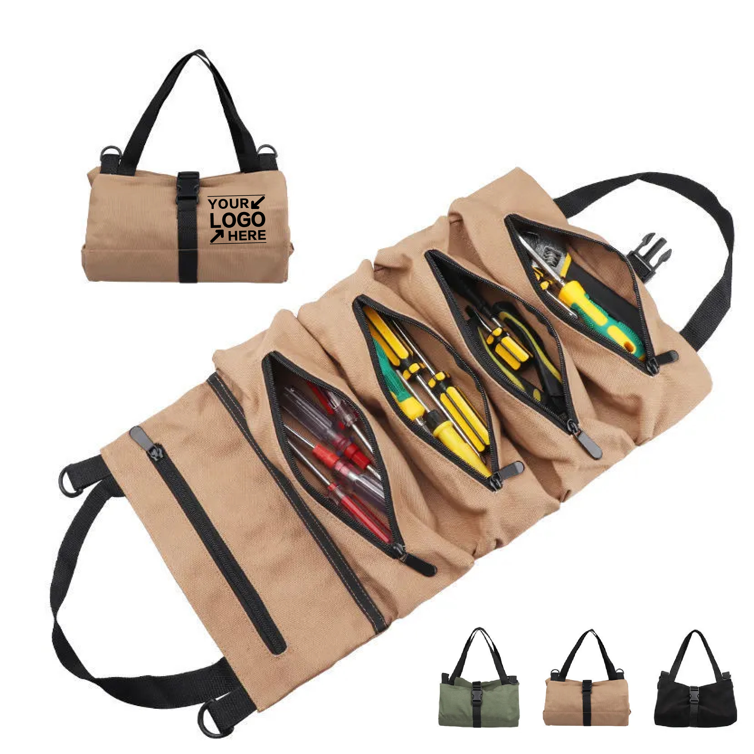 Multi-Purpose Portable Roll-Up Tool Bag