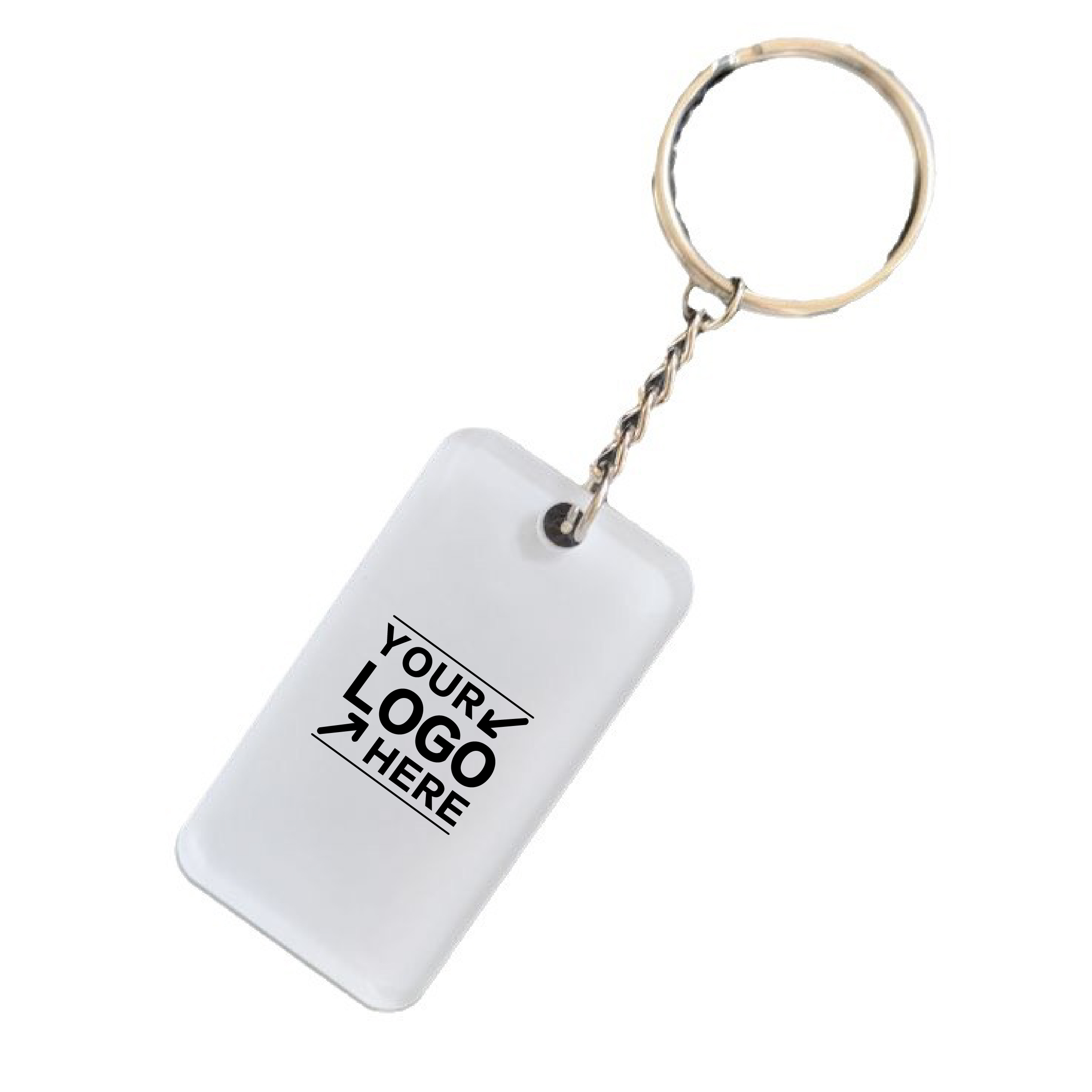 Customizable Blank Acrylic Keychain Tag