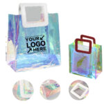 Holographic Clear Stadium Tote – Security Approved Purse