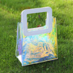 Holographic Clear Stadium Tote – Security Approved Purse