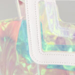 Holographic Clear Stadium Tote – Security Approved Purse