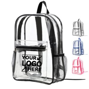 Clear Stadium Backpack - Medium Transparent Security Bag