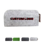 Felt Pencil Case – Custom Logo Zipper Pouch