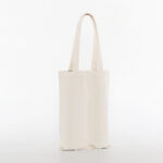 Canvas Wine Tote Bag – Single Bottle Carrier Gift