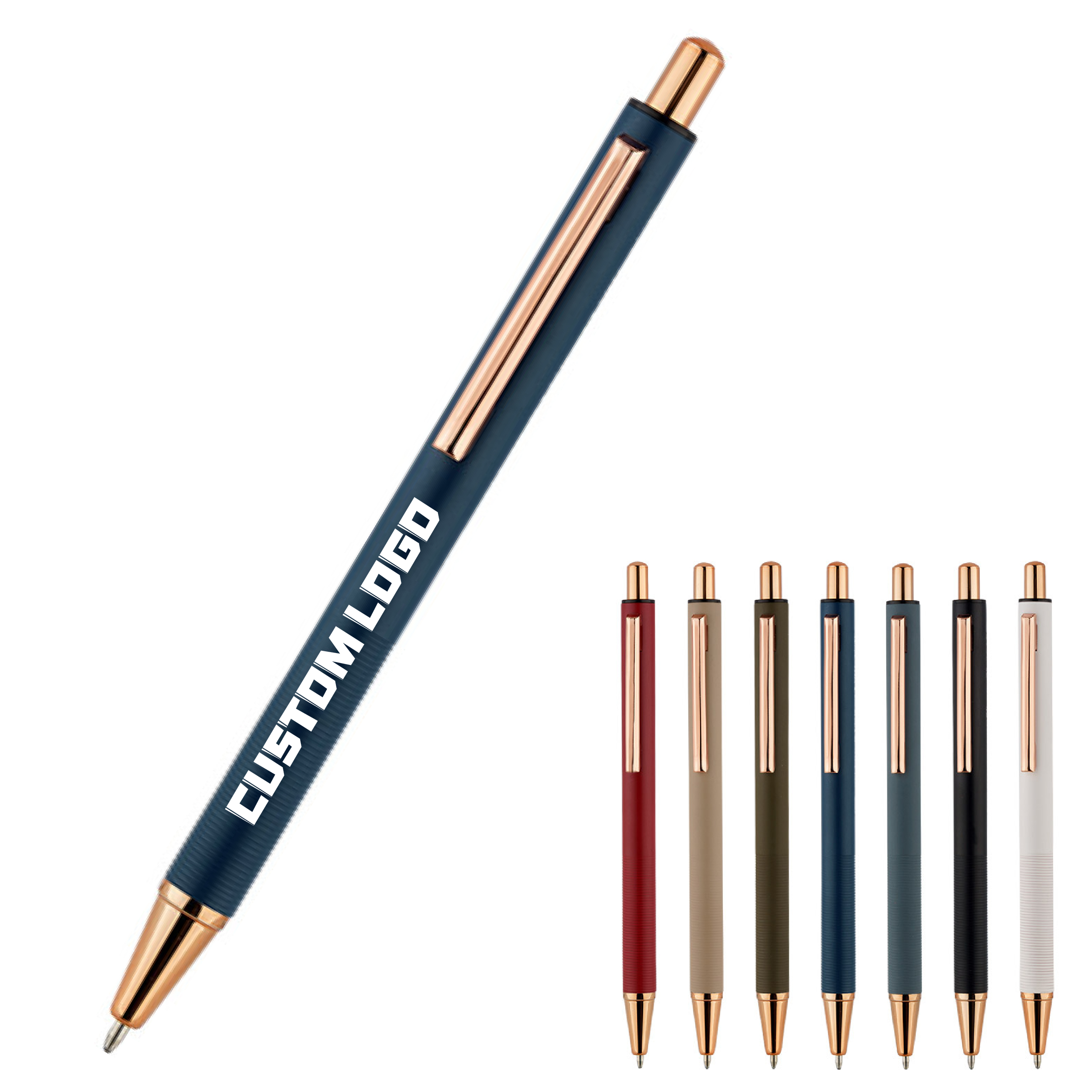 Elegant Harlow Metal Ballpoint Pen – 5.35” Sleek Design