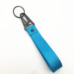 Heavy Duty Nylon Key Ring Strap Colorful Carabiner Clip