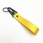 Heavy Duty Nylon Key Ring Strap Colorful Carabiner Clip