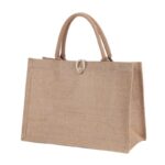 Natural Jute Shopping Bag Eco Friendly Tote