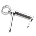 Foldable Phone Stand Keychain – Aluminum Pocket Holder