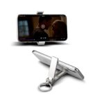 Foldable Phone Stand Keychain – Aluminum Pocket Holder