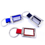 360 Degrees Rotating Metal Keychain – Swivel Key Ring Holder