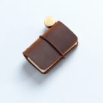 Leather Traveler’s Notebook with Elastic Band – Vintage
