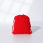 Custom Velvet Drawstring Gift Bag with Logo Printing