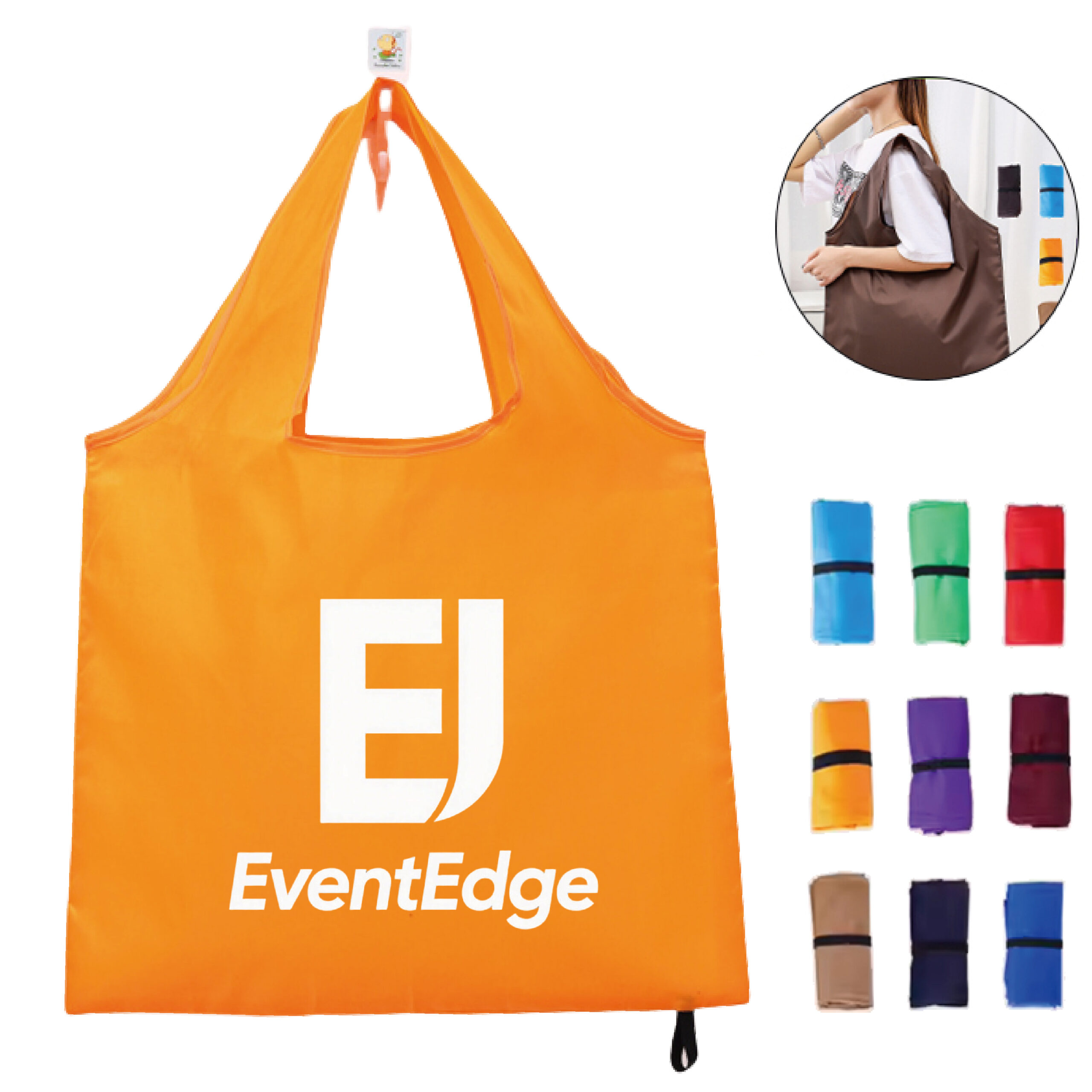 Foldable Reusable Shopping Bag – Compact Eco-Friendly Tote