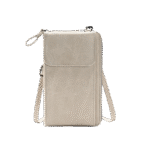 Shoulder Crossbody PU Leather Zipper Wallet for Cards Cash
