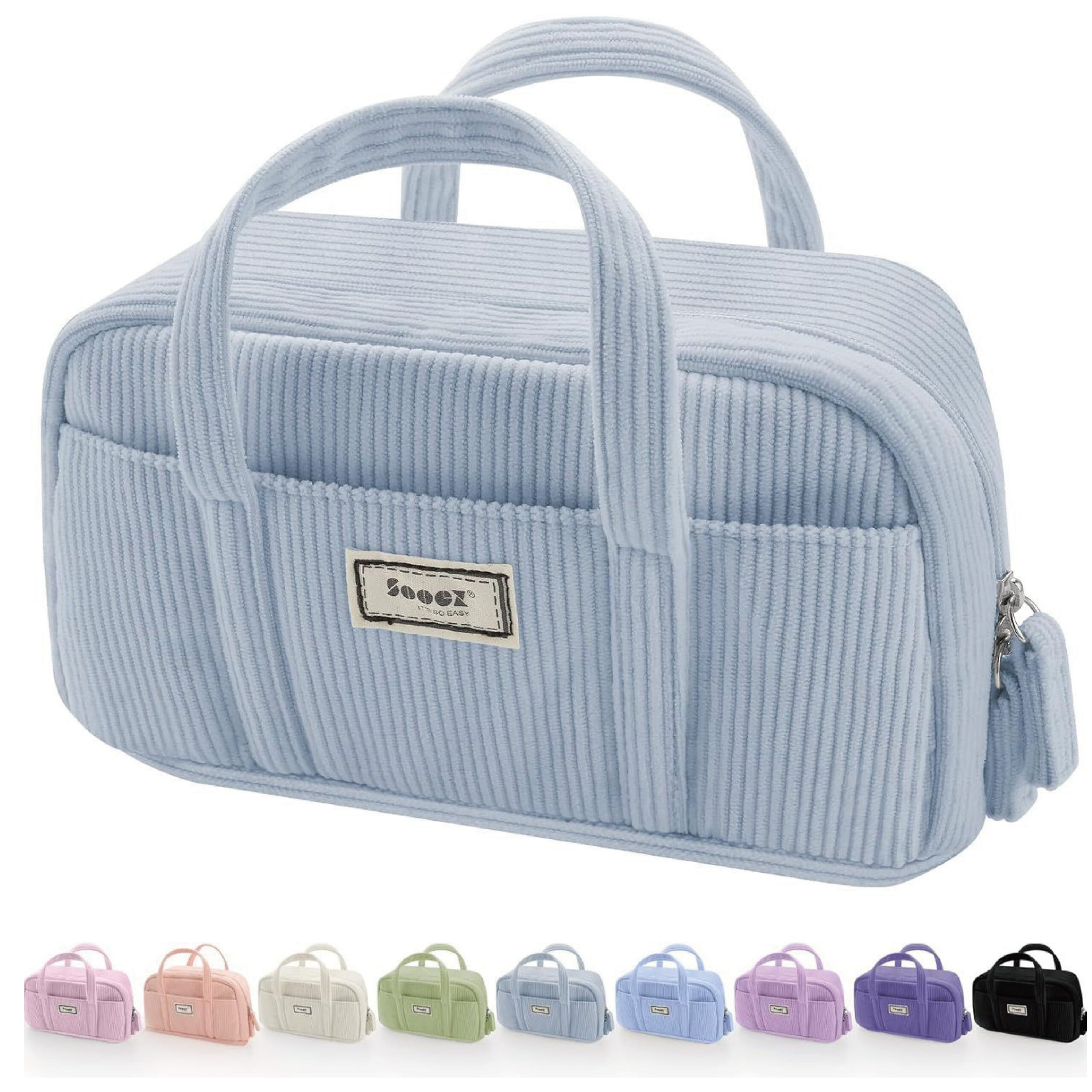 Custom Corduroy Handbag Soft Fabric Storage Bag