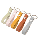 Colorful Leather Keychain – Stylish and Durable Key