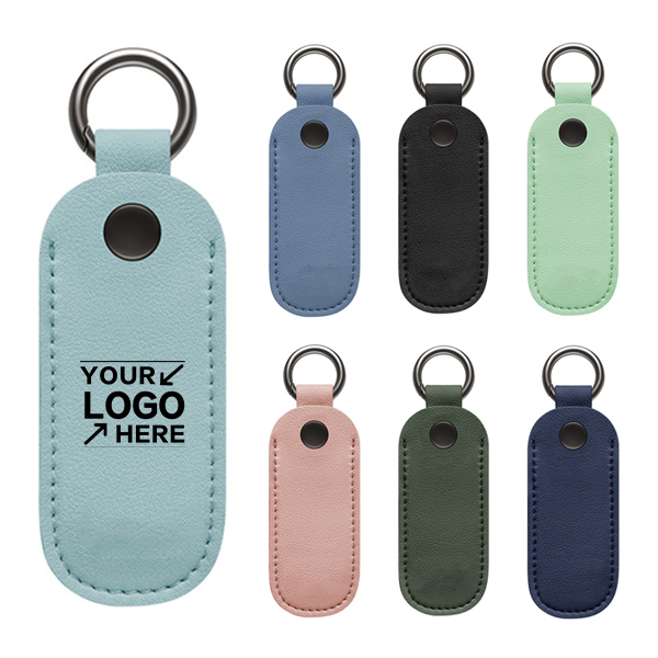 Premium Leather Mini USB Disk Case Key Holder