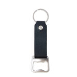 Personalized Leather Bottle Opener Keychain – Custom