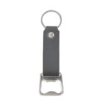 Personalized Leather Bottle Opener Keychain – Custom