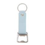Personalized Leather Bottle Opener Keychain – Custom