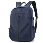 Waterproof Laptop Backpack – USB Charging Port Travel Bag