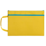 A4 Double Zipper Document Pouch – Colorful File Holder