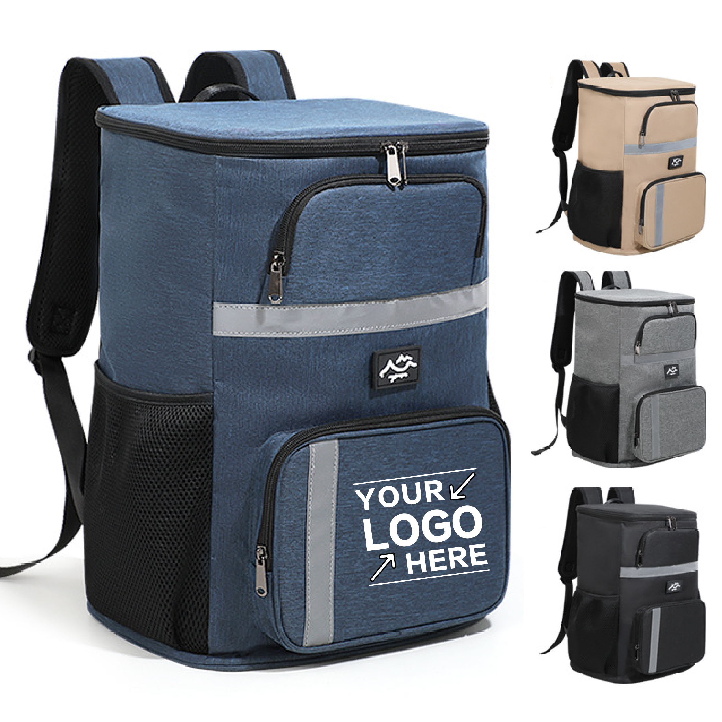 Large 24 Can Insulated Backpack Cooler – Soft Ice Chest