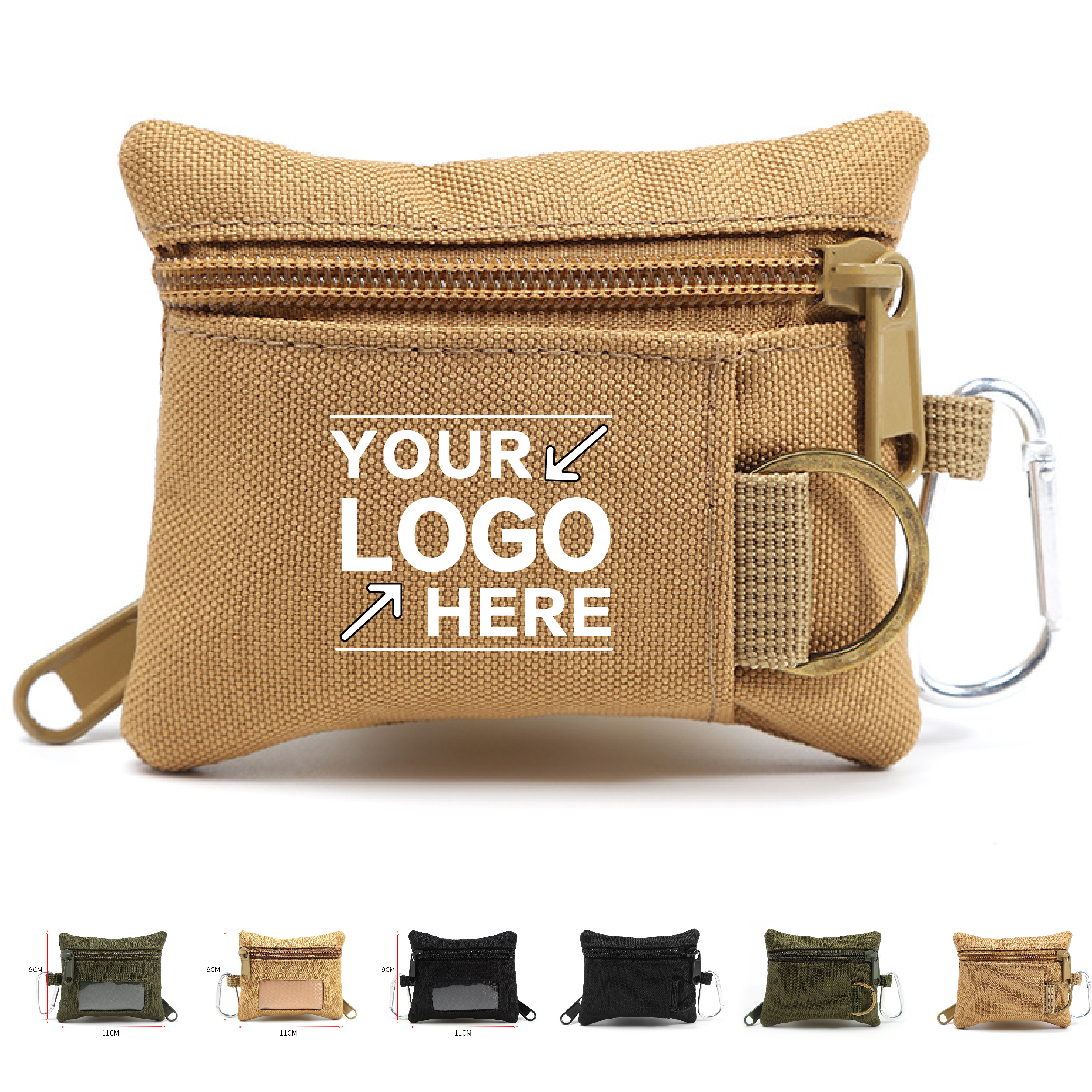 EDC Minimalist Tactical ID Holder – Compact Card Wallet