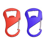 Carabiner Bottle Opener – Keychain Multi-Tool with Hook