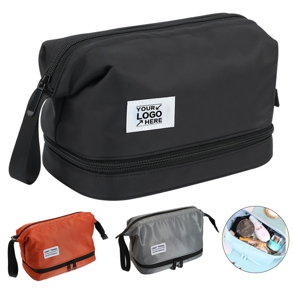 Portable Cosmetic & Toiletry Organizer Bag for Travel